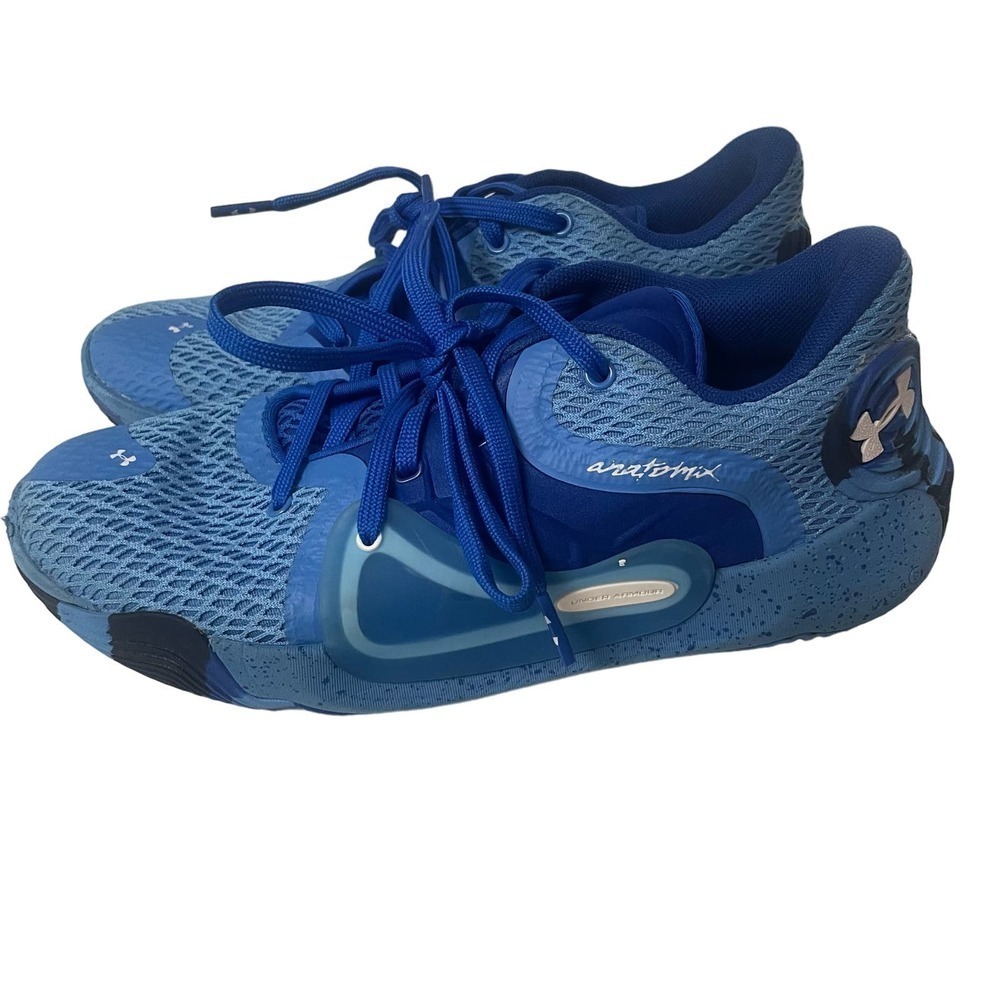 Under Armour Blue Athletic Sneakers Shoes Size 7.5 Womens Size 6 Men